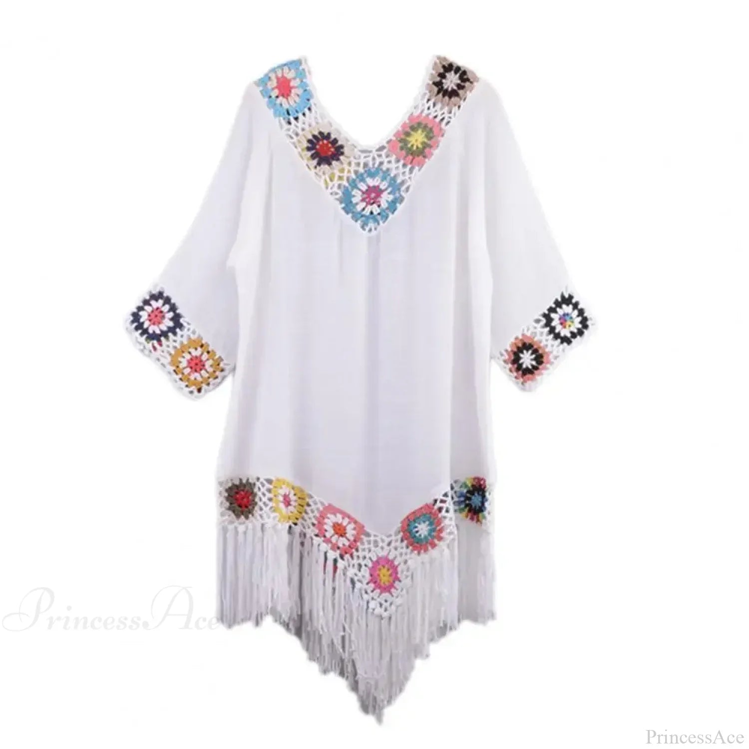 Hollow Out Crochet Bikini Cover Up