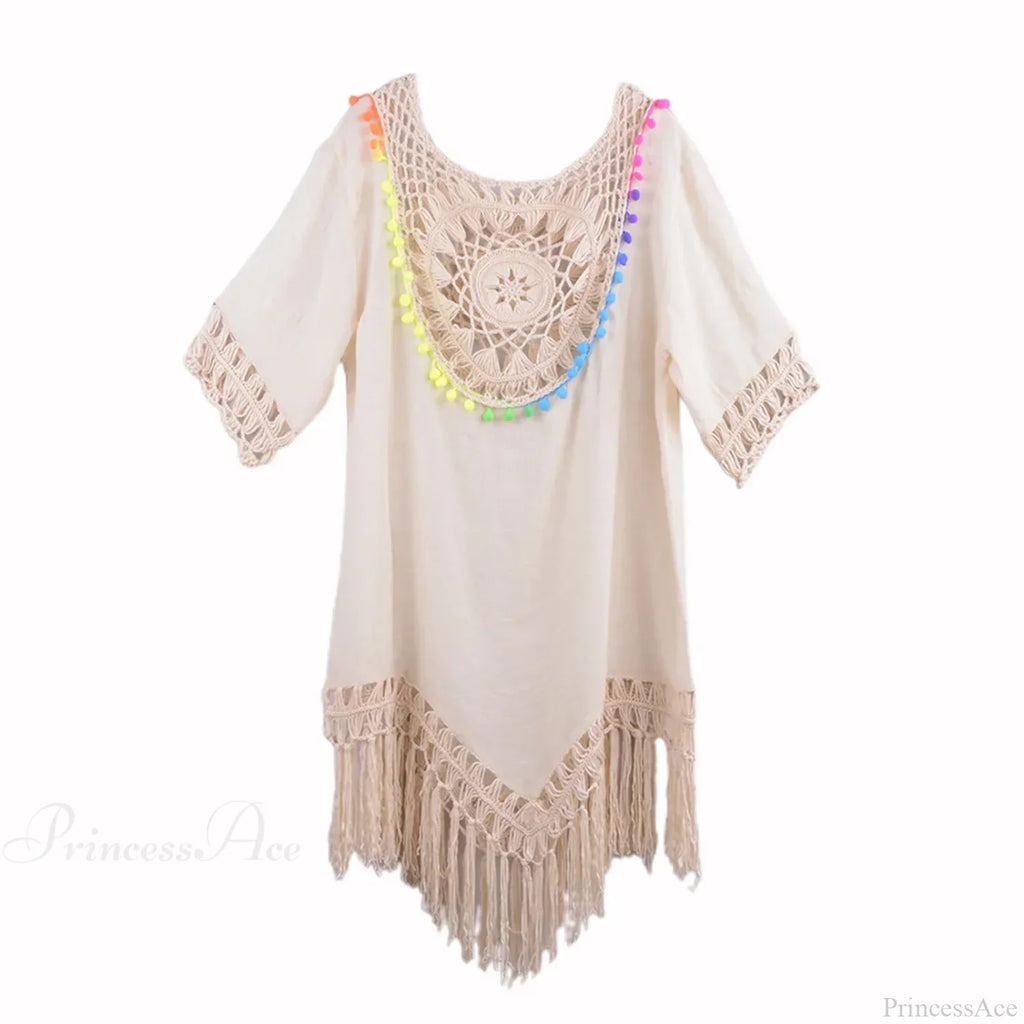 Hollow Out Crochet Bikini Cover Up