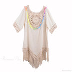 Hollow Out Crochet Bikini Cover Up