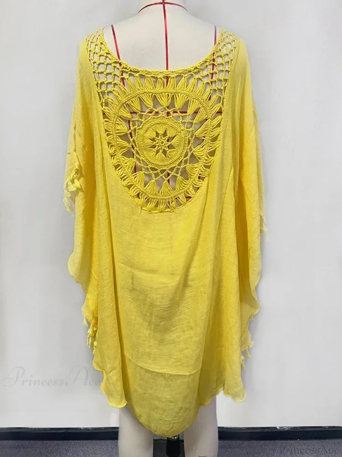Hollow Out Tassel Bikini Cover Up
