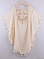 Hollow Out Tassel Bikini Cover Up