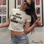 Hot Person At Charming Work Graphic Tee