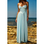 Casandra Chic Long Dress with Corset Silhouette Collection