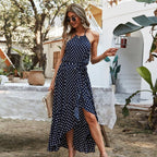 Clarisa Timeless Fashionable Summer Dress with Polka Dots Designer Edit