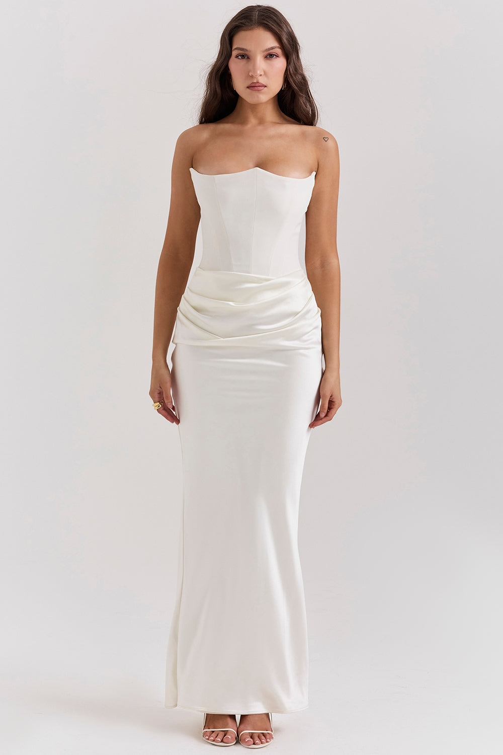 Rosario Aesthetic Luxury Maxi Dress Chic Silhouette Collection