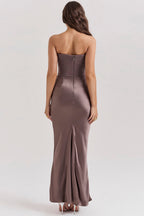 Rosario Aesthetic Luxury Maxi Dress Chic Silhouette Collection