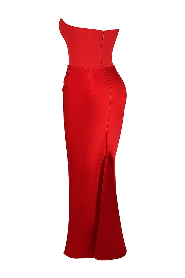 Rosario Aesthetic Luxury Maxi Dress Chic Silhouette Collection