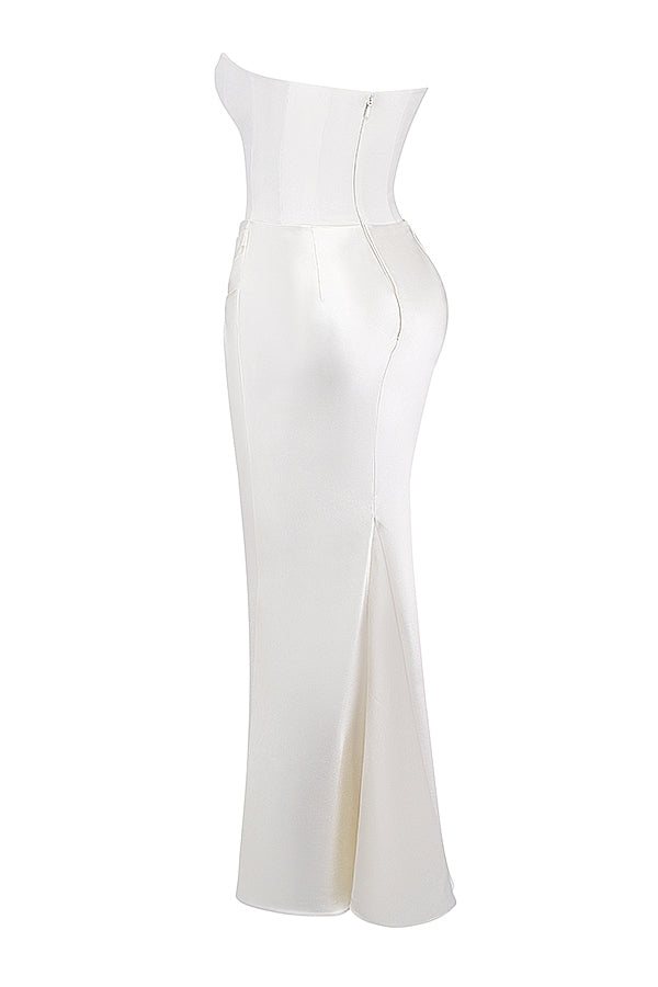 Rosario Aesthetic Luxury Maxi Dress Chic Silhouette Collection