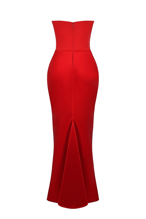 Rosario Aesthetic Luxury Maxi Dress Chic Silhouette Collection