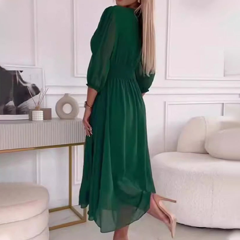 Jamie Statement Fashionable Light Dress Premium Wardrobe Essential