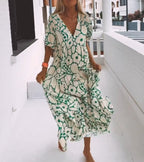 Valentina Timeless Floral Dress for Women Premium Wardrobe Essential