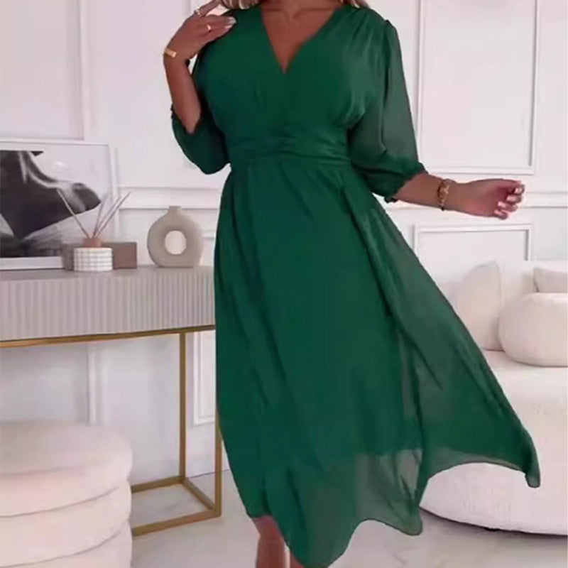 Jamie Statement Fashionable Light Dress Premium Wardrobe Essential