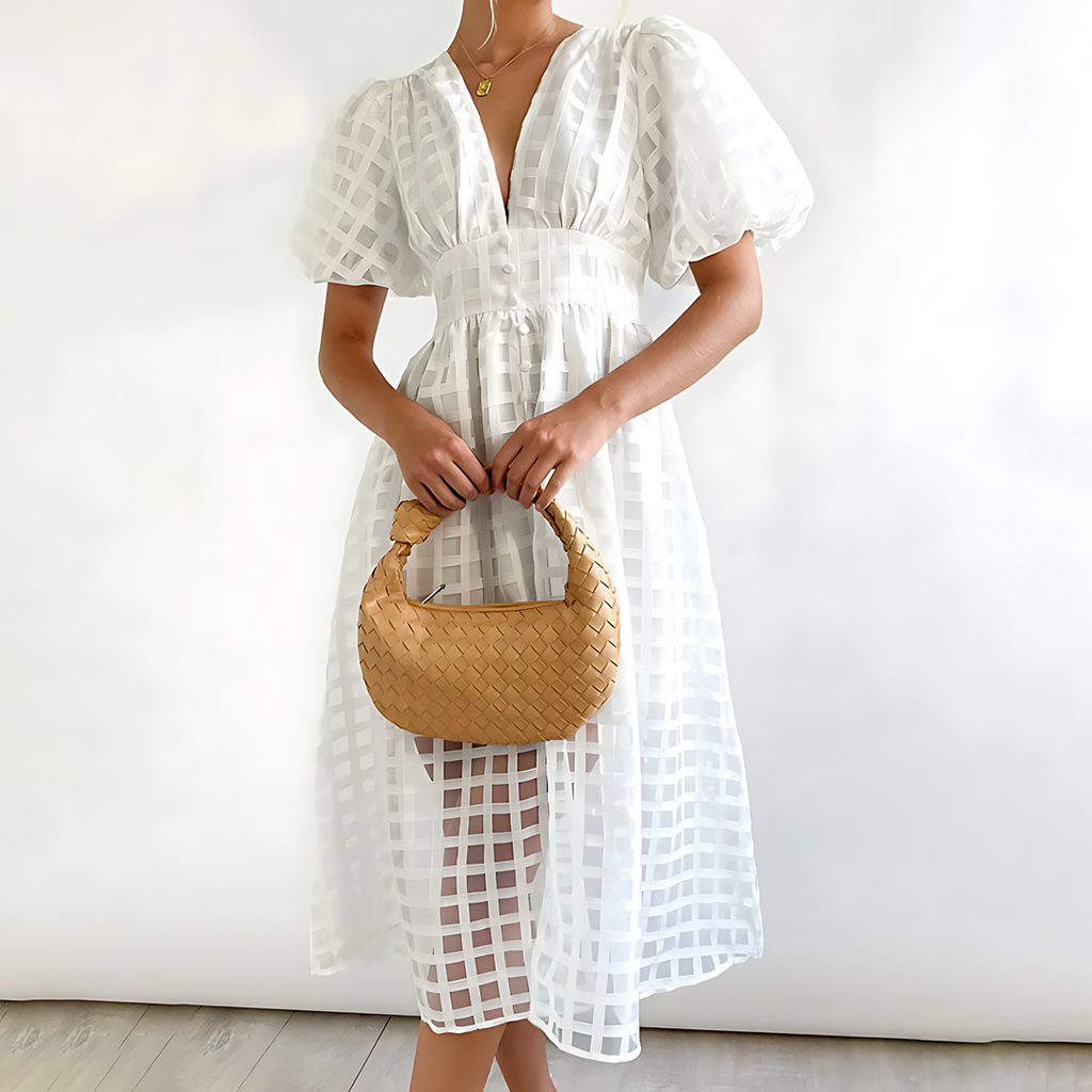 Brigitte Chic Spring Dress Silhouette Collection