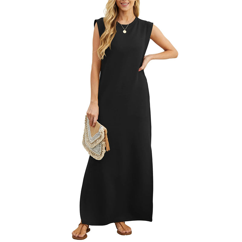 Florencia Minimalist Linlada Summer Dress Elevated Occasion Wear