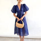 Julia Elegant Summer Midi Dress