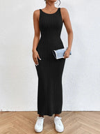 Paulina Minimalist Summer Dress Evening Wear Edit