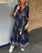 Eulalia Relaxed and Stylish Summer Dress for Women Modern Trendy Look