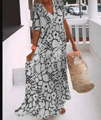 Valentina Timeless Floral Dress for Women Premium Wardrobe Essential