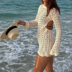 Patricia Statement Beach Cover Up Dress Elevated Occasion Wear