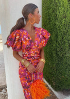 Florencia Statement , Figure Hugging Dress Evening Wear Edit
