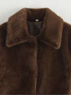 Tayleigh Retro Faux Fur Jacket