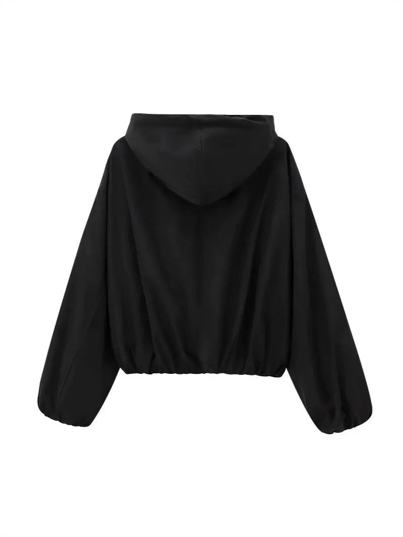 Aris Casual Zip-Up Hooded Jacket