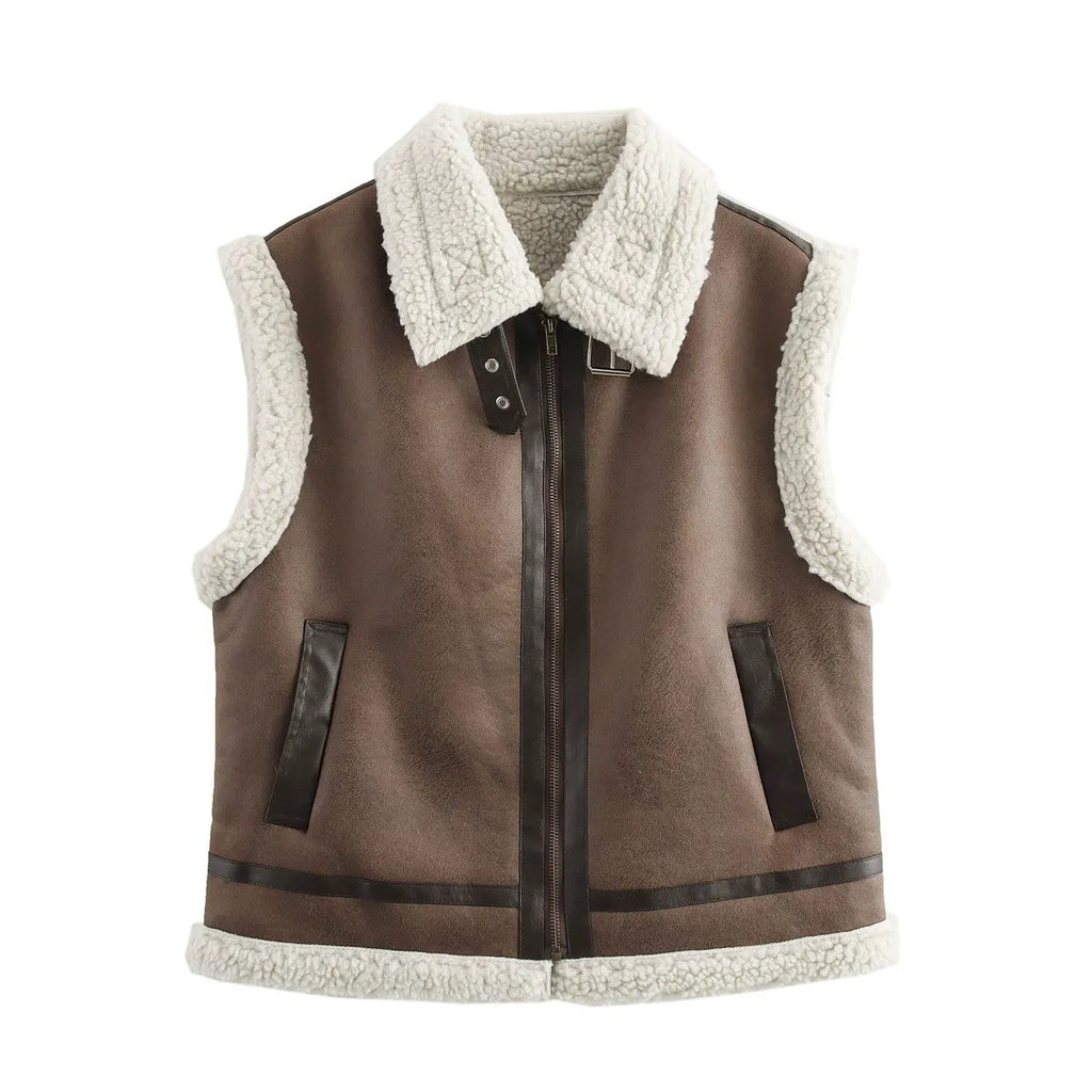 Annette Faux Fur Vest