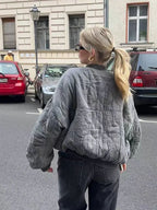 Maimouna Padded Oversize Bomber Jacket