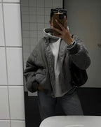 Maimouna Padded Oversize Bomber Jacket