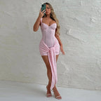 Daphne Lace Bodycon Mini Dress