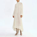 Melody Floral Lace Sheer Maxi Dress