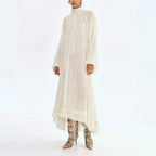 Melody Floral Lace Sheer Maxi Dress
