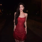 Neck-Wrap Dress