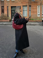 Violette Double-Breasted Long Coat