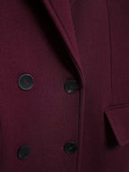 Heavenleigh Wine Red Long Coat