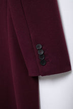 Heavenleigh Wine Red Long Coat