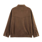 Miller Chic Wool Blend Bomber Jacket