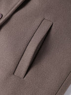Violette Double-Breasted Long Coat