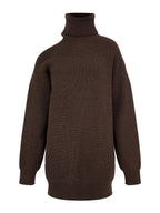 Deliyah Knit Cold Shoulder Sweater