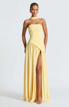 Elthion Strapless Bandage Maxi Dress