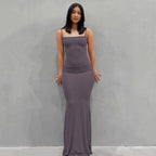 Fitted Halter Dress