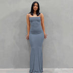 Fitted Halter Dress
