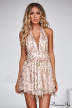 In the Stars Charming Sequin Mini Party Dress