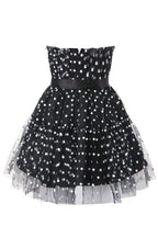 Katherine Statement Polka Dot Tulle Mini Dress Evening Wear Edit