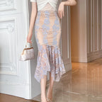 Irregular Chic Summer Bodycon Mermaid Skirt
