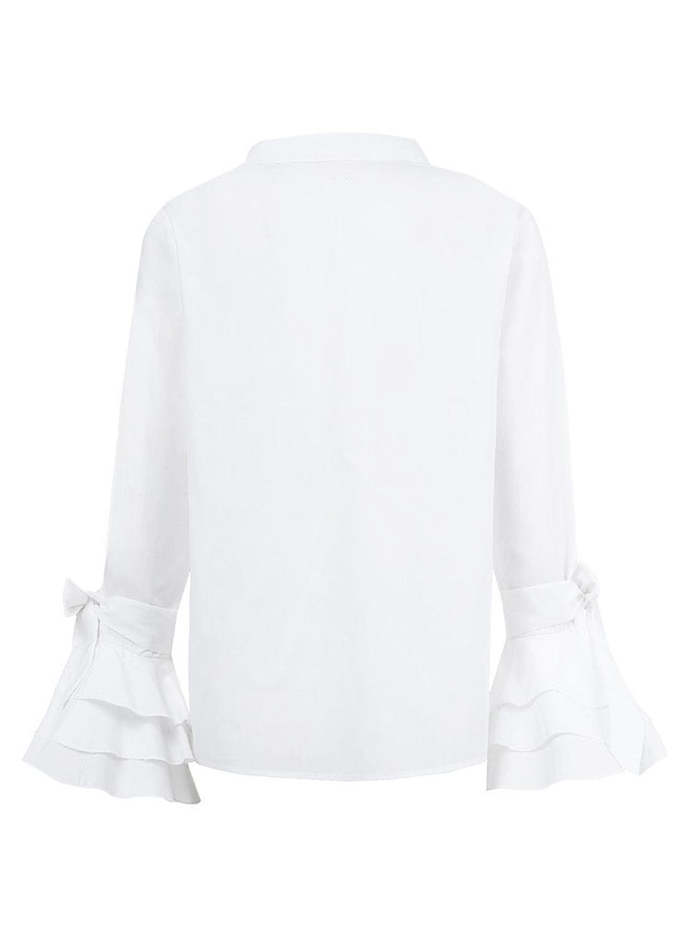 Isabella Buttoned Solid Casual Tunic Top