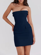 Isabelle Off Shoulder Backless Mini Dress