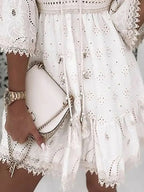 Lena Effortless Dress Elevated Occasion Wear