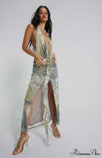 Jaded London Stylish Cindy Plunge Dress