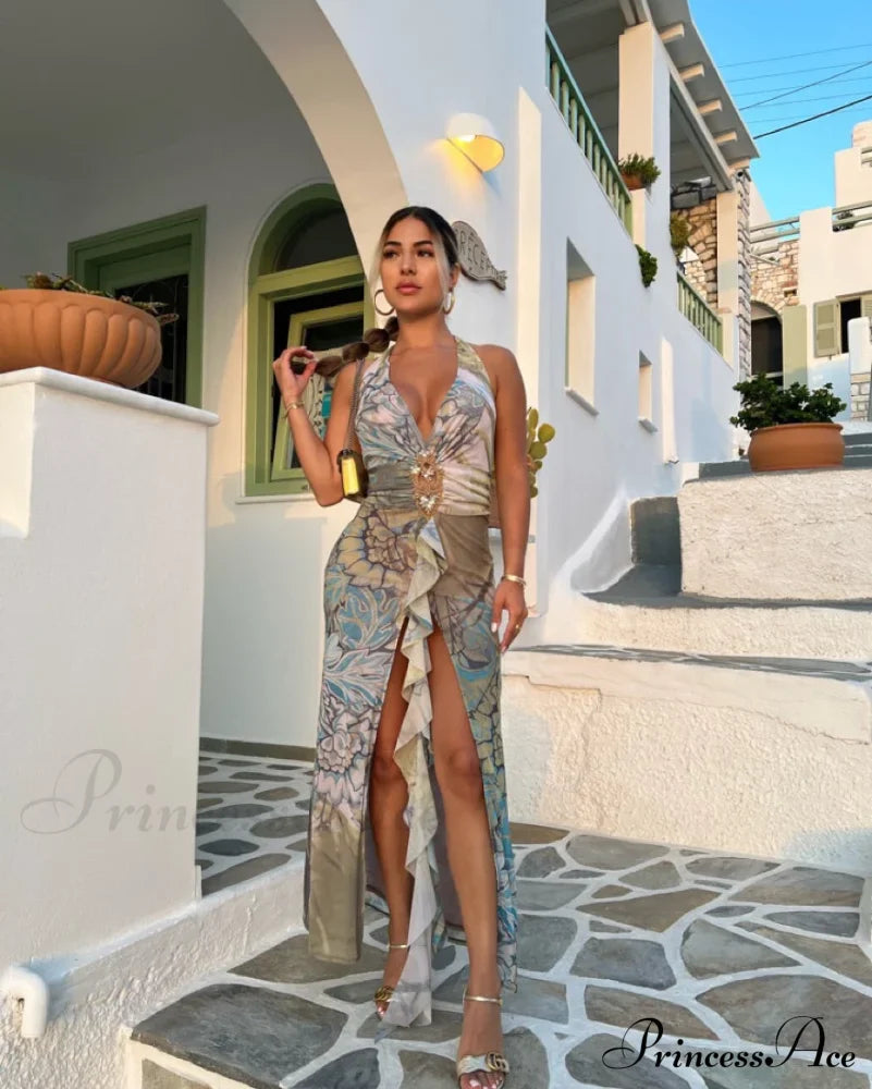 Jaded London Stylish Cindy Plunge Dress